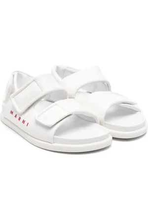 Marni Sandalen mit Logo-Print