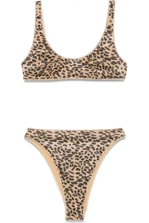Oseree Bikini mit Leoparden-Print