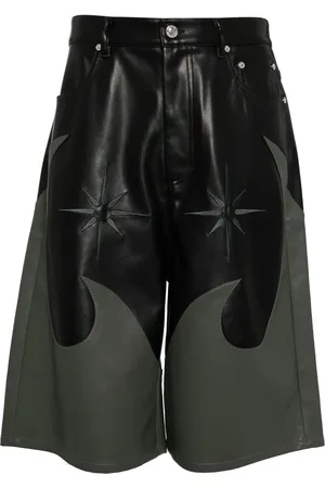 Kusikohc Shorts mit gebranntem Detail