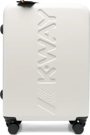 K-Way Mittelgroßer Rollkoffer mit Logo-Prägung