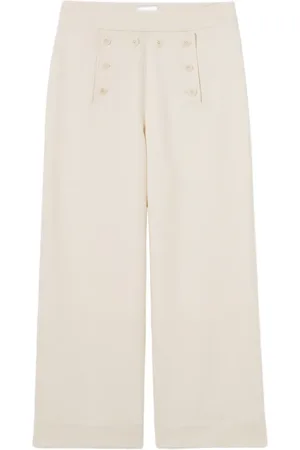 Claudie Pierlot Geknöpfte Cropped-Hose