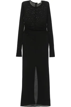 BLUMARINE Semi-transparentes Maxikleid