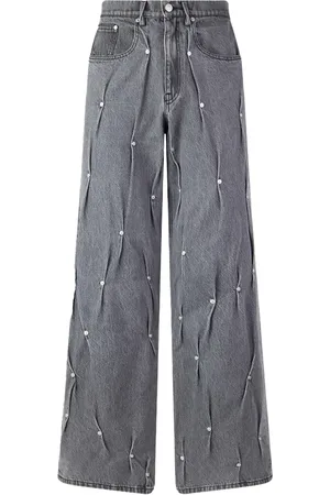 Kusikohc Jeans mit Nieten