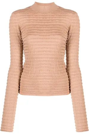 Frame Pullover mit Stehkragen