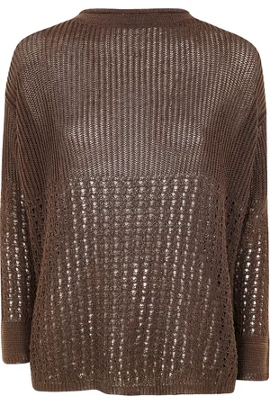 Max Mara Pullover mit Lochstrickmuster