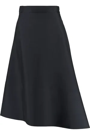 Jil Sander Asymmetrischer Midirock