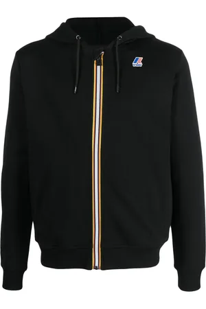 K-Way Hoodie mit Logo-Patch