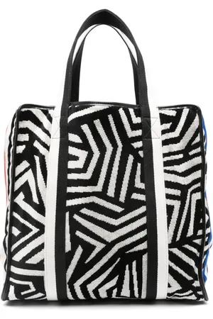 Missoni Shopper aus Frottee mit abstraktem Muster