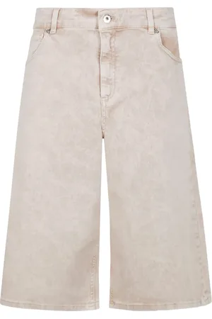 BLUMARINE Jeans-Shorts mit weitem Bein
