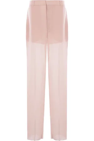 BLUMARINE Hose mit transparenter Spitze