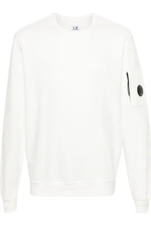C.P. Company Sweatshirt mit Linsen-Detail
