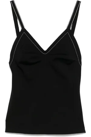 Carven Top mit Kontrastnähten
