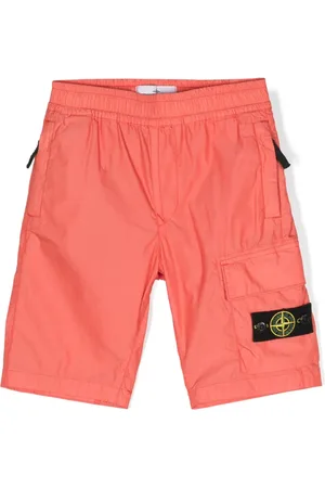 Stone Island Cargo-Shorts mit Kompass-Patch