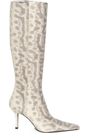 Alexander Wang Kniehohe Vivica Stiefel mit Leoparden-Print