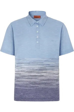 Missoni Poloshirt mit Intarsienmuster