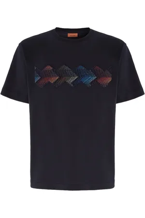 Missoni T-Shirt mit Zickzack-Print