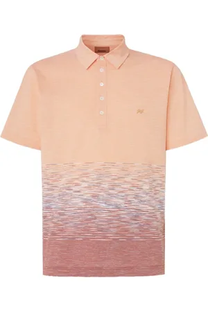 Missoni Poloshirt mit Intarsienmuster