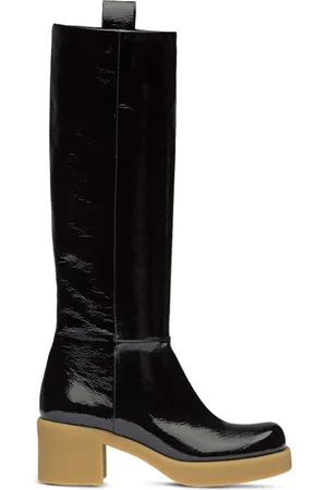 Miu Miu Stiefel mit Lasche