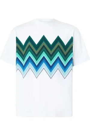 Missoni T-Shirt mit Zickzack-Print