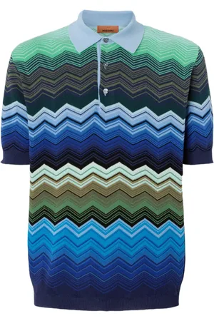 Missoni Poloshirt mit Zickzackmuster