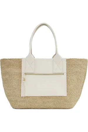 Ganni Mittelgroße Handtasche aus Bast