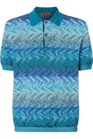 Missoni Poloshirt mit Zickzackmuster