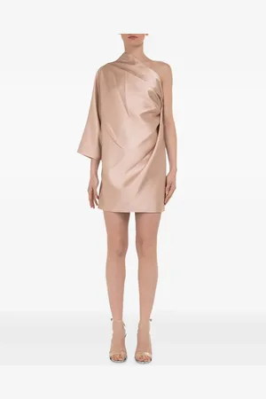 Marc Jacobs Schulterfreies Seidenkleid