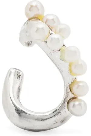 Beatriz Palacios Kleiner Wave Ear Cuff aus