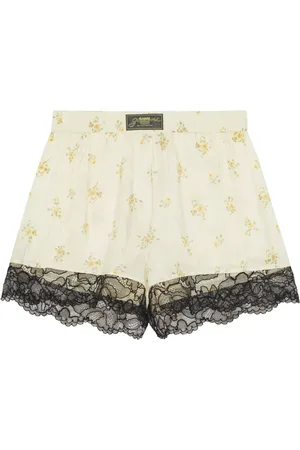 Ganni Shorts mit Blumen-Print