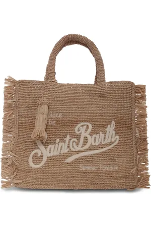 MC2 SAINT BARTH Strandtasche mit Logo-Stickerei