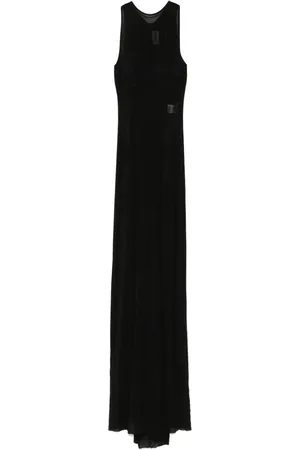 Jean Paul Gaultier Semi-transparentes Maxikleid
