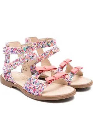 Florens Sandalen im Glitter-Look