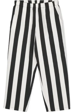 DOUUOD KIDS Gestreifte Tapered-Hose