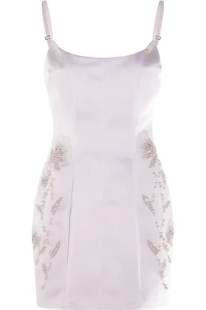 Elisabetta Franchi Midikleid aus Satin