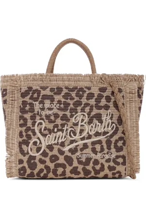 MC2 SAINT BARTH Strandtasche mit Logo-Stickerei