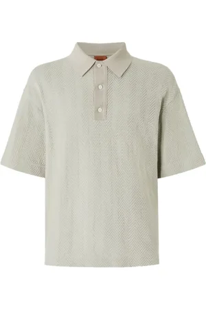 Missoni Poloshirt mit Zickzackmuster