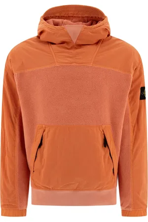 Stone Island Kapuzenpullover mit Fleece-Einsatz