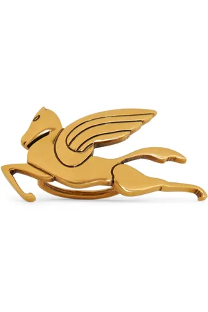 Etro Anstecknadel mit Pegaso-Motiv