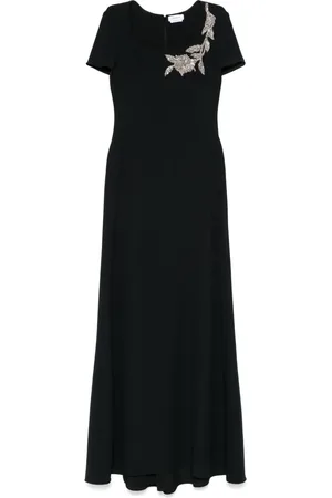 Alexander McQueen Maxikleid mit Banshee-Stickerei