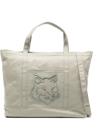 Maison Kitsuné Große Fox Head Tote Bag