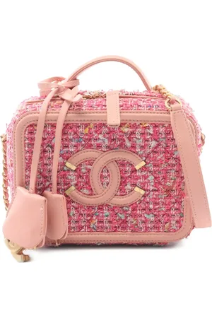 CHANEL 2019 kleine CC Filigree Kosmetiktasche