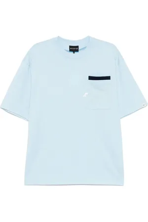 AGNÈS B. T-Shirt mit Logo-Stickerei