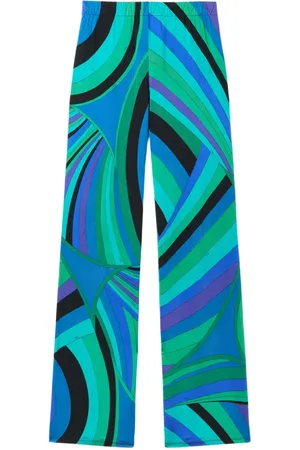 Puccini Hose mit abstraktem Print
