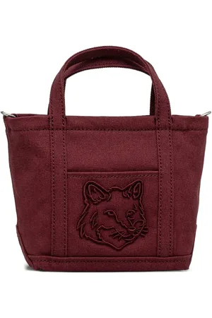 Maison Kitsuné Mini Fox Head Tote Bag