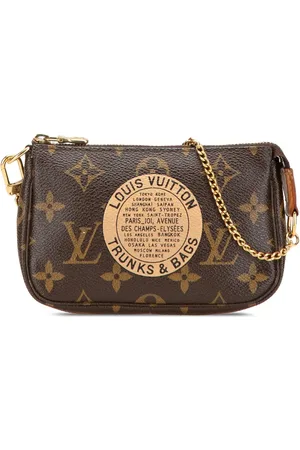 LOUIS VUITTON 2007 Monogram Trunks and Bags Mini Pochette Accessoires Handtasche