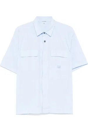 C.P. Company Hemd mit Logo-Stickerei