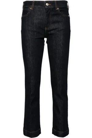 Sportmax Tief sitzende Record Cropped-Jeans