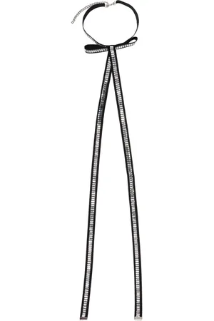 DAVID KOMA Choker mit Kristallschleife
