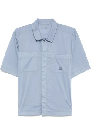 C.P. Company Hemd mit Logo-Print