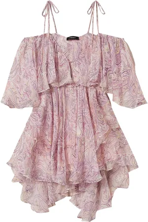 Twin-Set Minikleid mit Rüschen